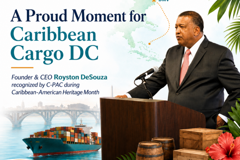D08B4706-A72F-4ABF-AA0F-7A24C75137DF C-PAC Spotlights Caribbean Cargo DC Founder Royston DeSouza
